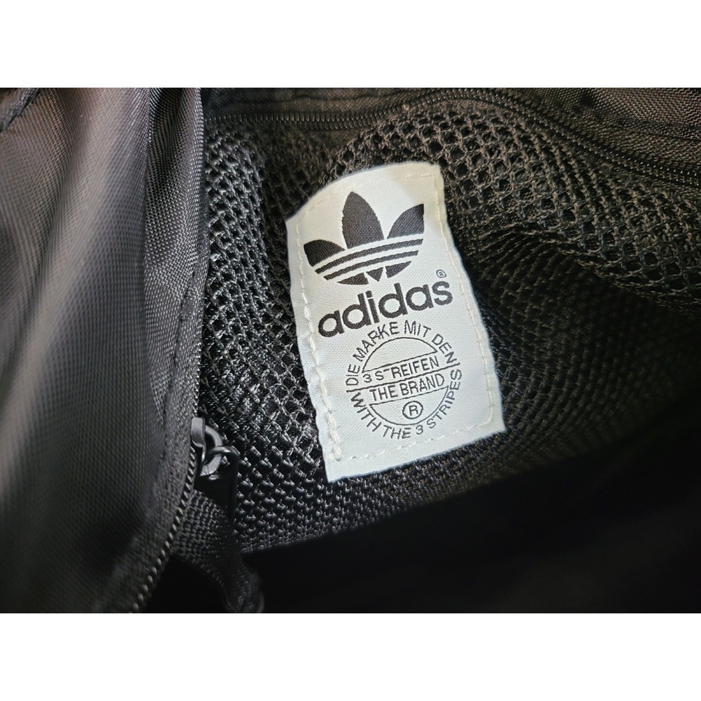 Adidas Originals Black Nylon Tote Bag Crossbody Puffer Shopper Tote Bag - Picture 5 of 8